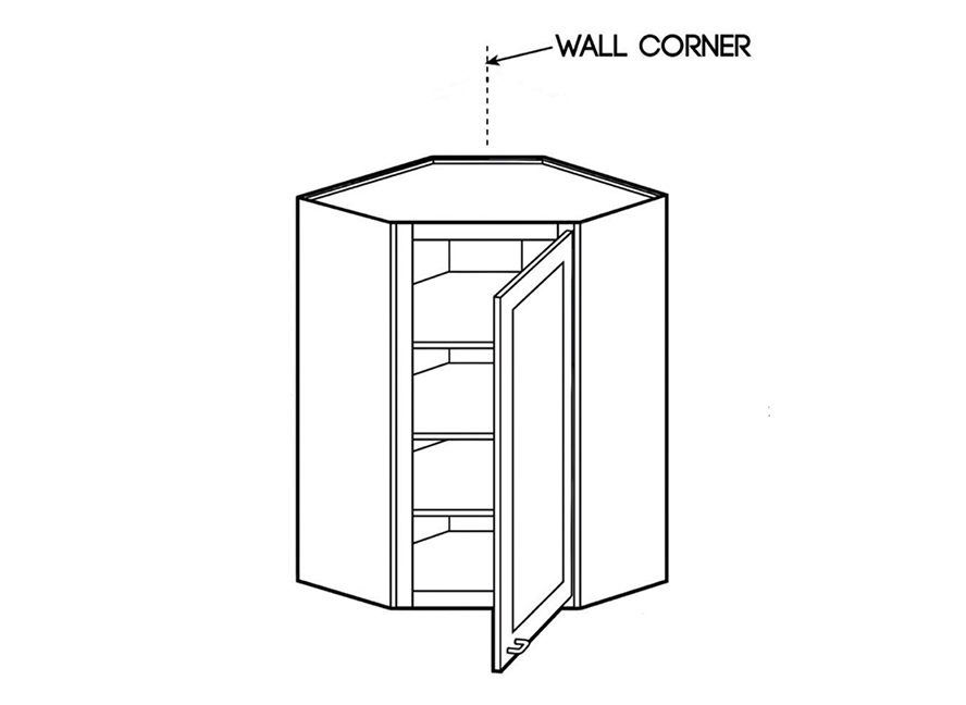 wall diagonal corner
